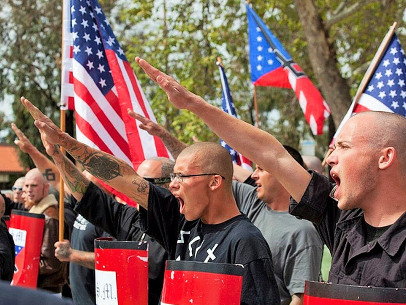 Националисты в сша. Нео неонацист. Neonazis в Германии. Флаг неонацистов США. Современные нацисты.